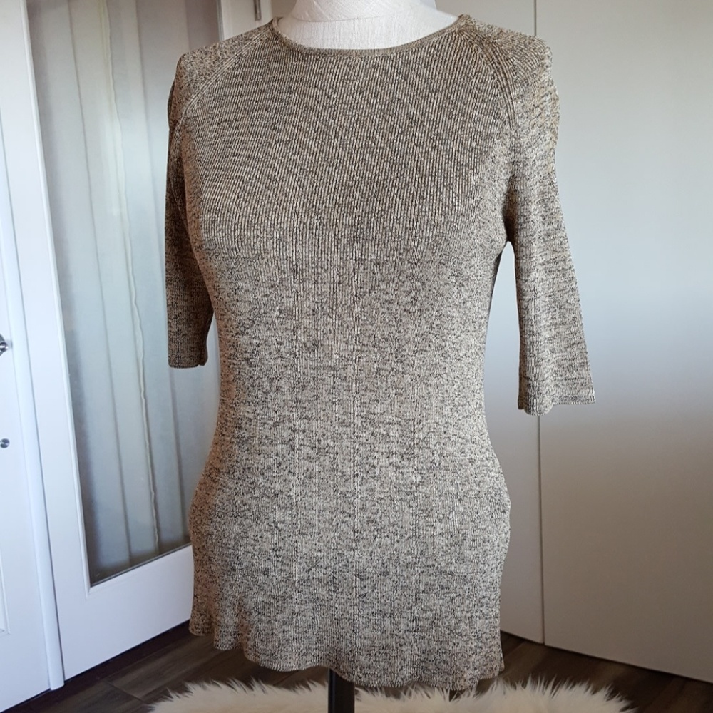 Ann Klein Knit Silk Blouse